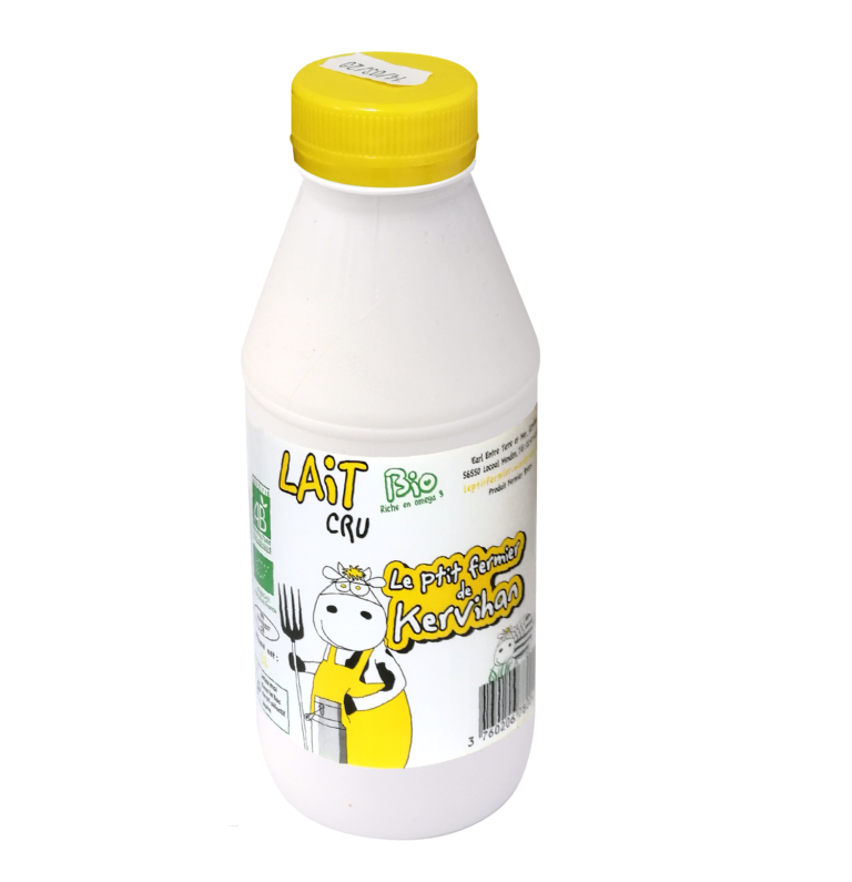 Lait cru BIO 1L Le P